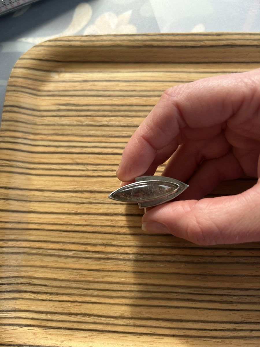 Anelli: Silberring mit Rutilquarz, Grösse 58 – Usato da Birsfelden venduto da Exclusivity 5