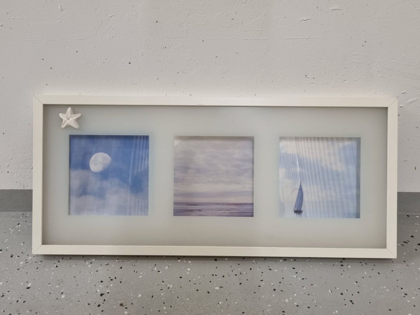 Foto & Immagini: Weisser Bilderrahmen mit Meer Motiven – Usato da Burgdorf venduto da glam4diva