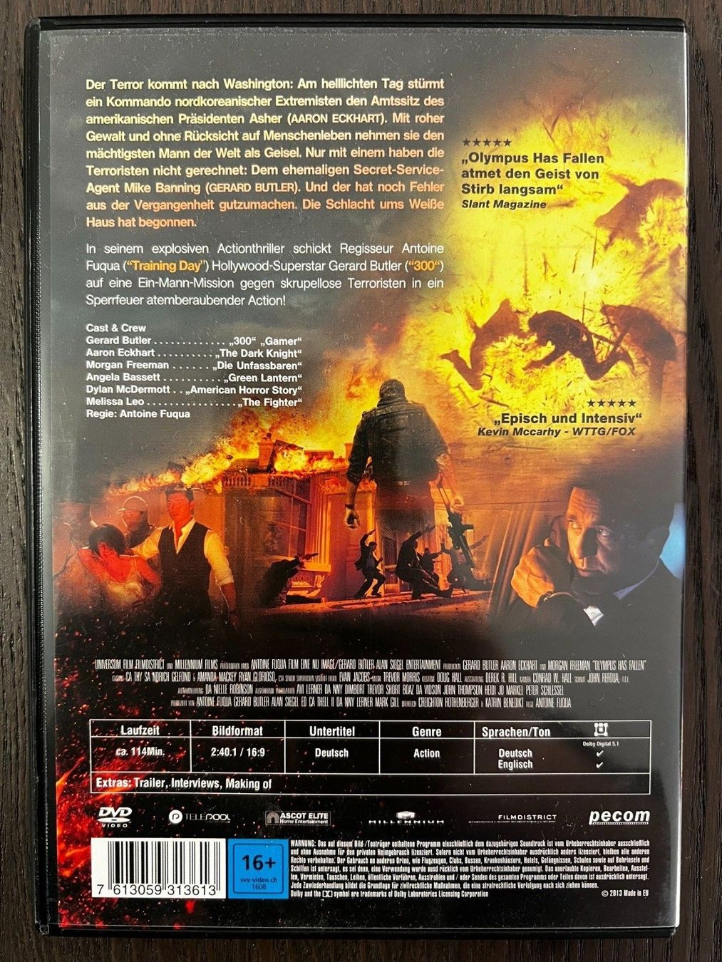 Tutti i DVDs: Olympus Has Fallen – Usato da Zürich venduto da FilmFreunde 1