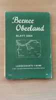 Alte Landkarte Berner Oberland 1966
