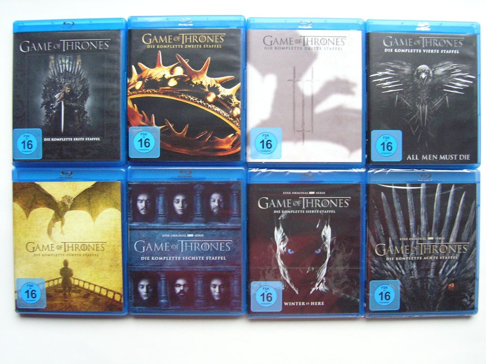 Game of Thrones Die komplette Serie Staffeln 18 Kaufen auf Ricardo
