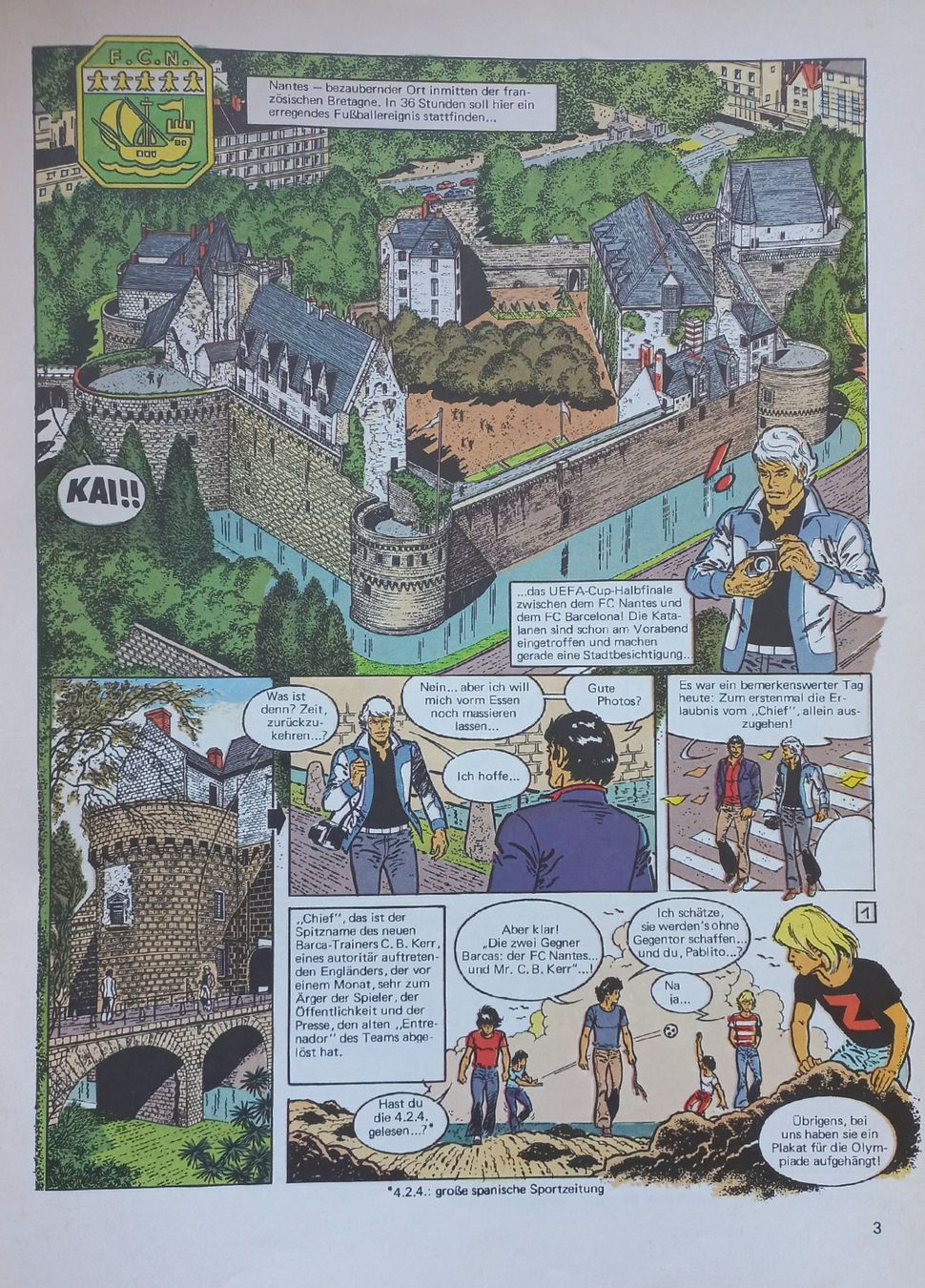 Fumetti: Comic - Kai Falke 4 - Der Torjäger – Usato da Niederuzwil venduto da lubimaja 1