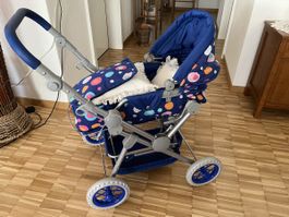 Puppenwagen mit Tragtasche