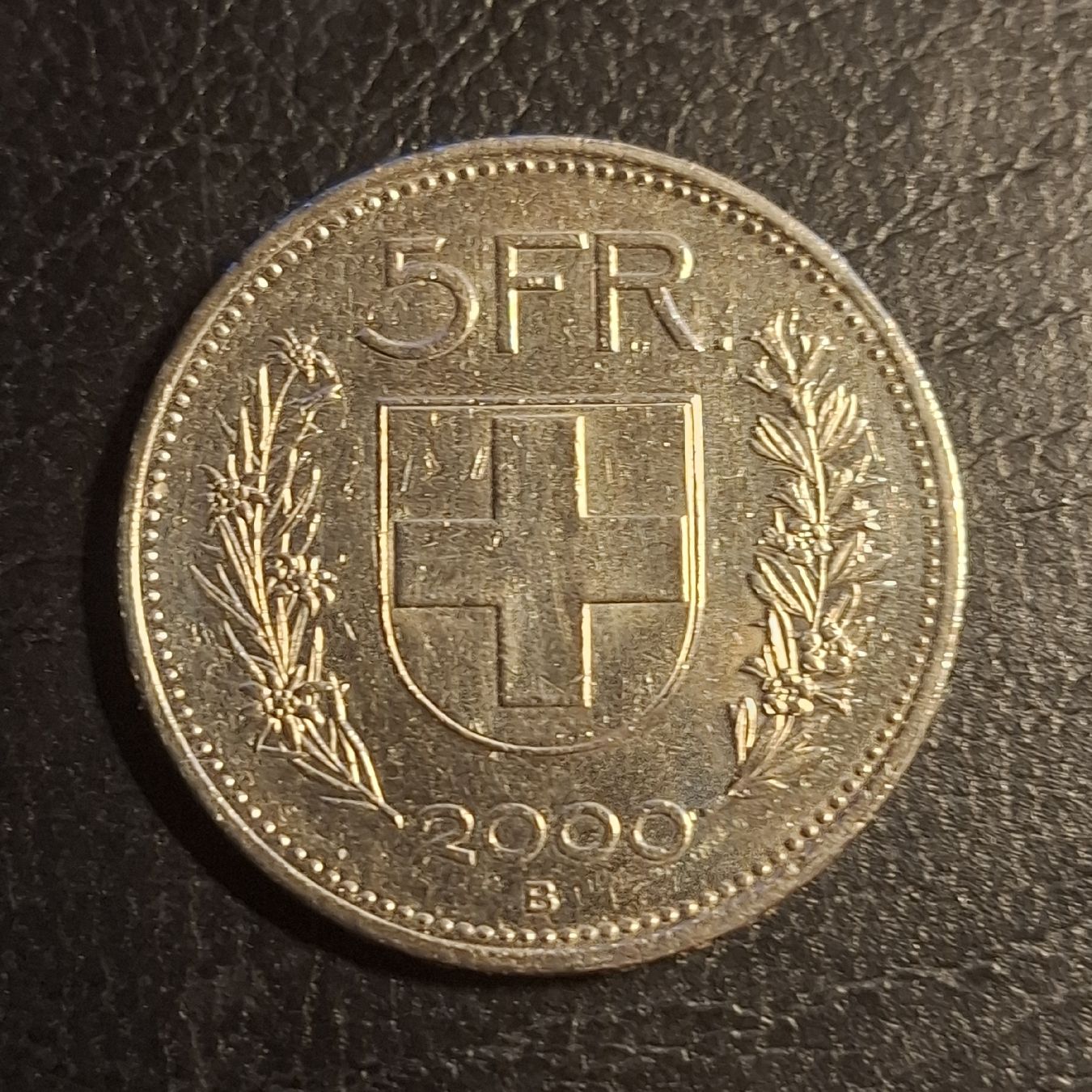 Tutti le monete: 5 Fr. 2000 - Belle pièce de collection Suisse – Usato da Susten venduto da lmf_98wh