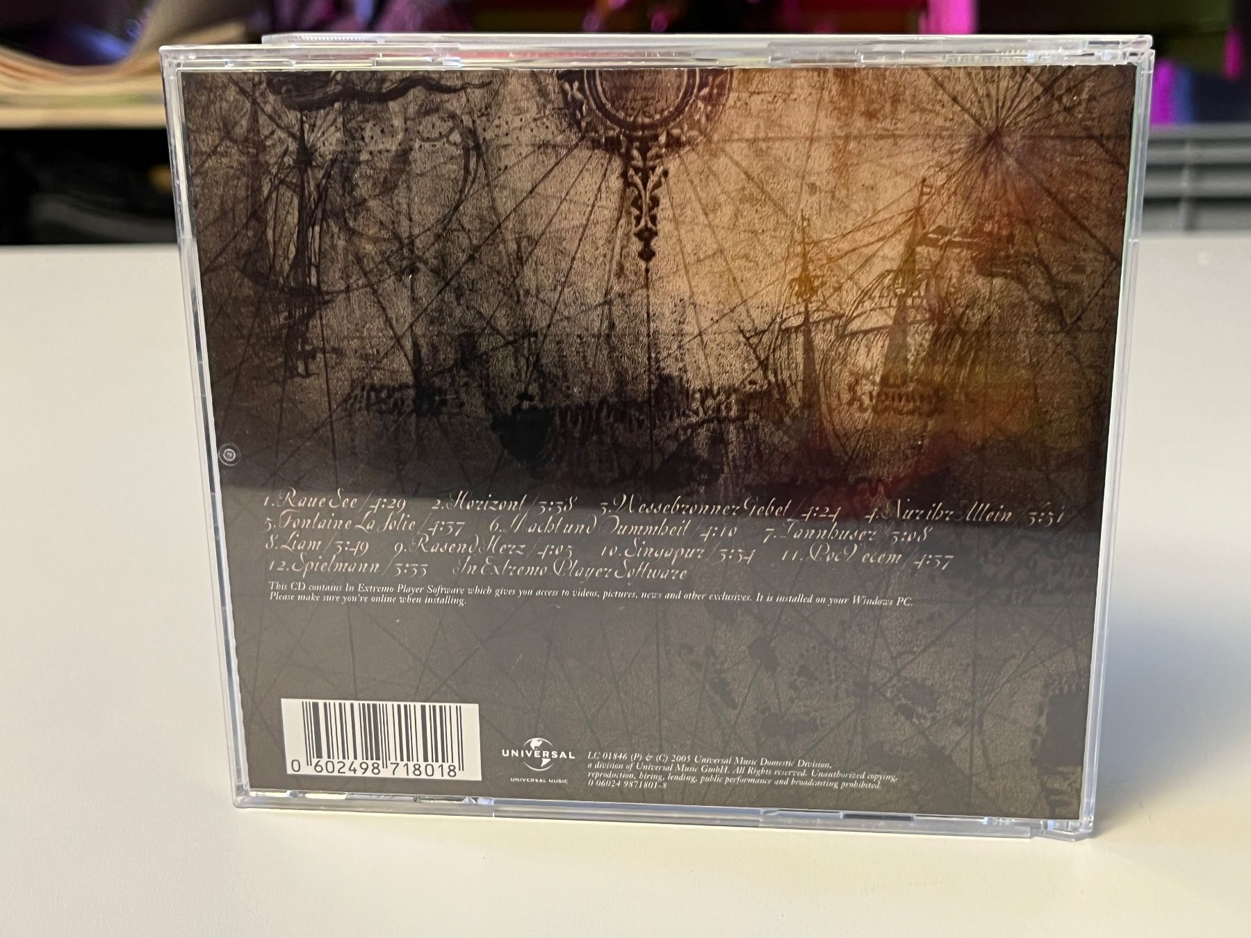 CD: In Extremo - Mein Rasend Herz - HJ31A – Usato da Küsnacht ZH venduto da hardrock.earth 1