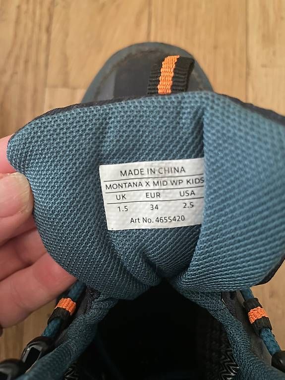 Scarpe per ragazzi: Wandernschuhe Kinder Gr 34 – Usato da Bern venduto da francesca35 3