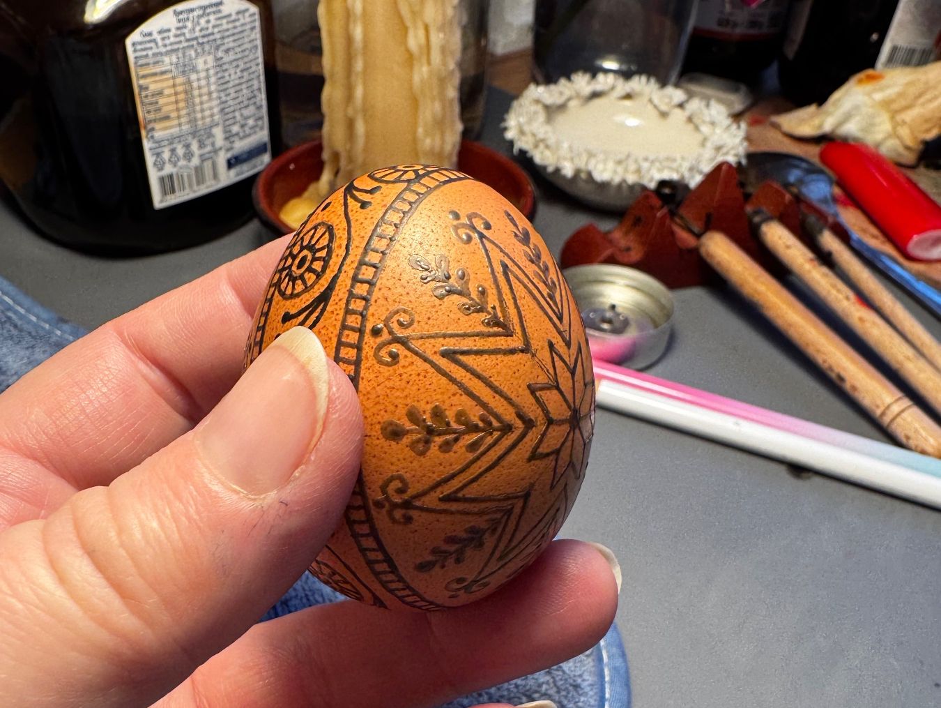 Tutte le decorazioni: Ostereier geätzte Pysanka 3-er Set – Nuovo e nell'imballaggio originale da Zürich venduto da iry_9mbn 3