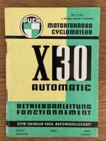 Puch X30 Automatic Original 4. Auflage 1968 DE/FR