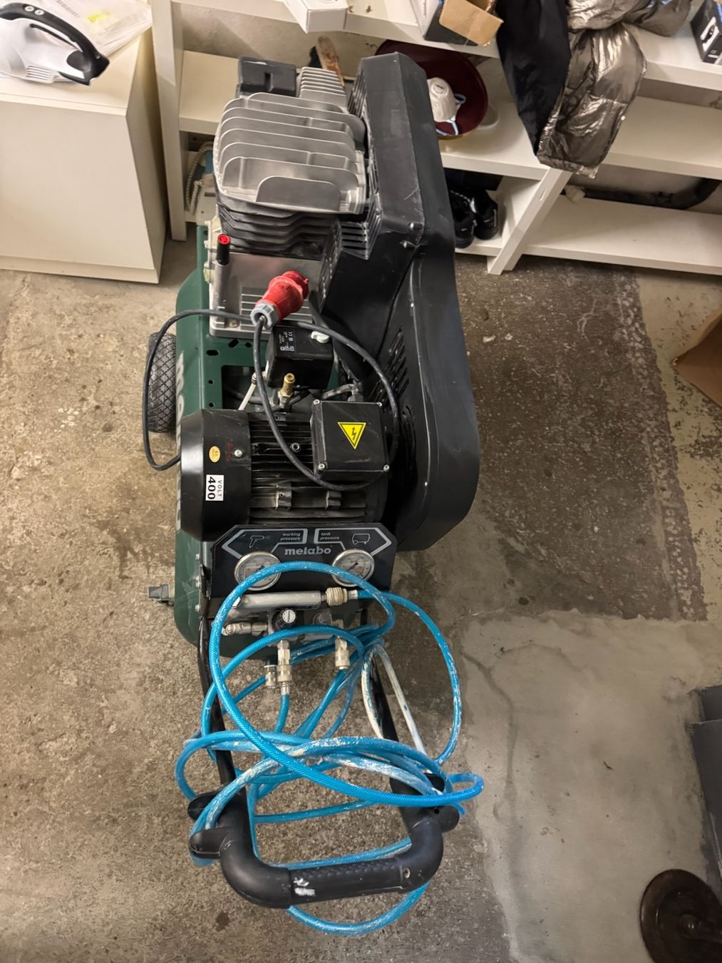 Metabo Compresseurs: Metabo Kompressor mit Sandstrahler unFarbspritzpistole – Neuf (Voir description) à Zürich par HallohierEva 2