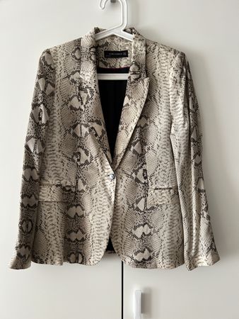 Veste Zara Femme Imprimé Serpent 🐍 Taille XL