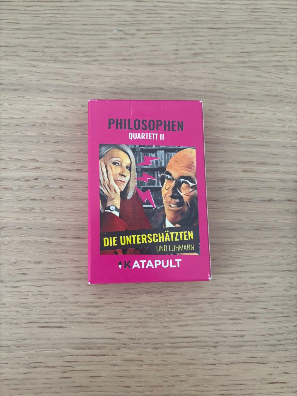 Giochi: Philosophen Quartett 2, Die Unterschätzten und Luhmann – Nuovo e nell'imballaggio originale da Chur venduto da mojobox