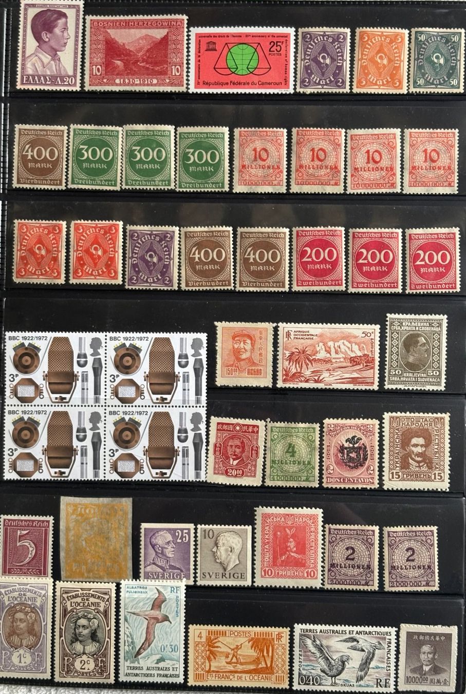 Tous les timbres: LOT BRIEFMARKEN INTERNATIONAL – D'occasion à Ostermundigen par Wyatt-Earp