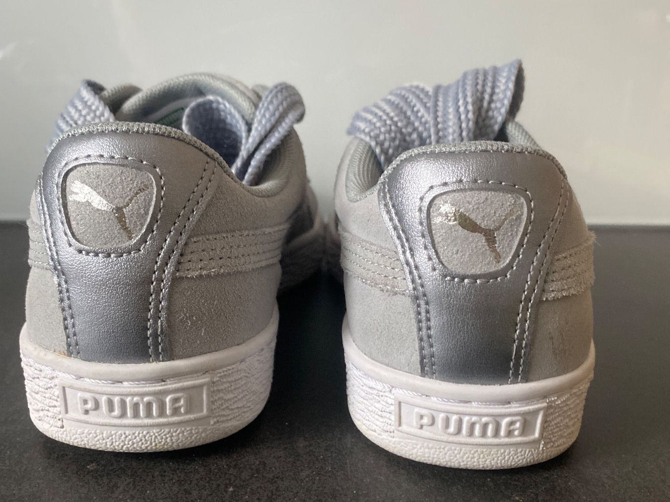 Puma Scarpe da donna: PUMA SUEDE Schuhe/Sneaker GR.37 hellblau/grau neuw. – Nuovo (secondo la descrizione) da Frauenfeld venduto da Boldi46 5