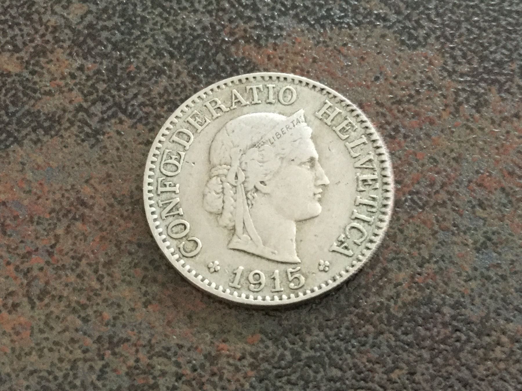 Tutti le monete: 10Rp. 1915 – Usato da Riehen venduto da hansi999