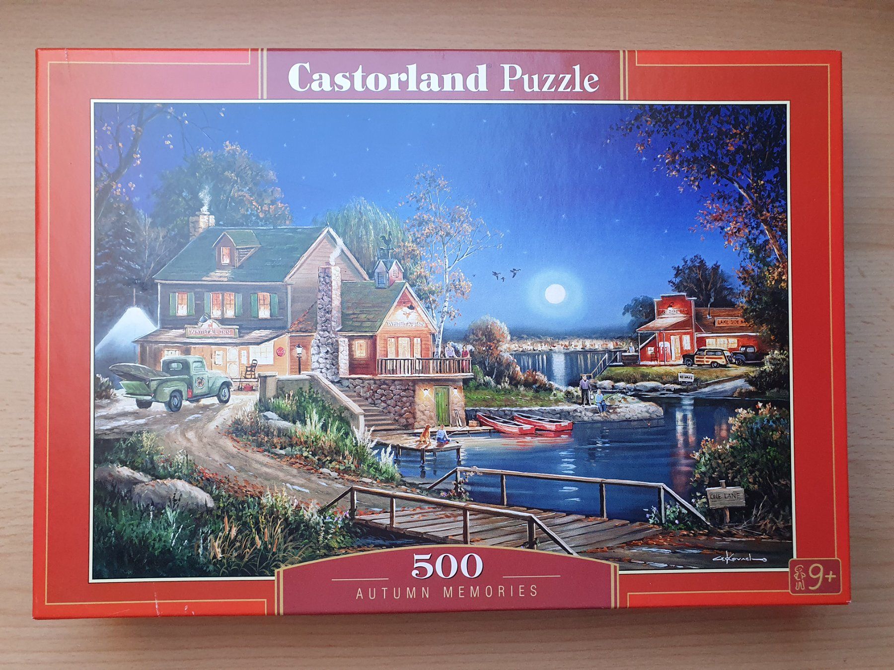 Ravensburger Puzzles: Hübsches Puzzle 'Abendstimmung' 500 Teile – Gebraucht aus St. Margarethen TG von Schachmatt 1