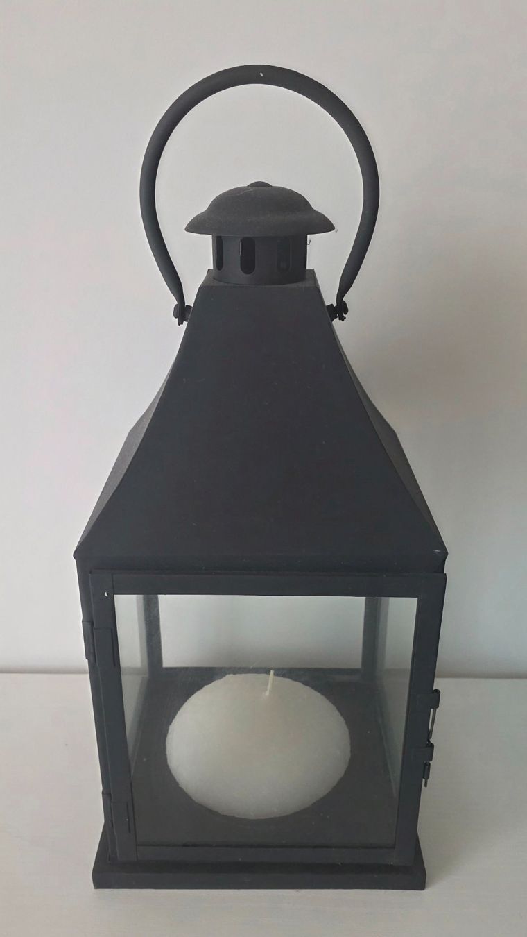 Lampen: Dekoleuchte mit Kerze – Neu (gemäss Beschreibung) aus Hinwil von Skerium