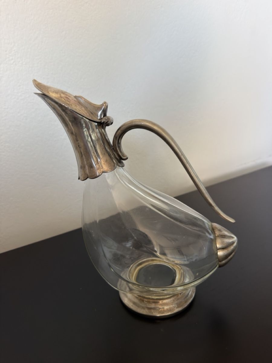 Carafes: Glaskaraffe Ente 70iger – D'occasion à Widnau par kustercarmen