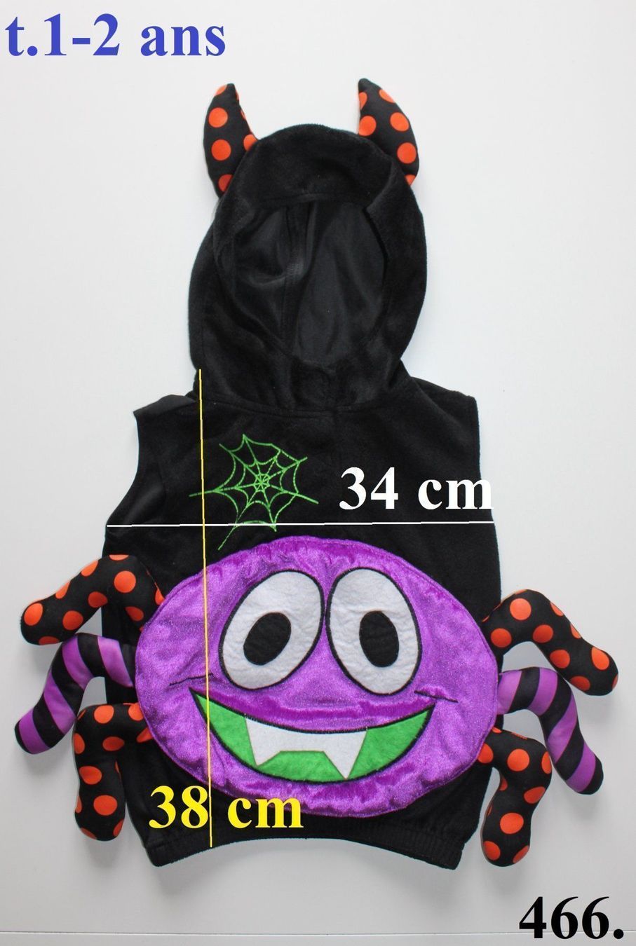 Costumi: Costume Araignée / Spinne  t. 1 - 2 ans – Usato da Peseux venduto da CoolShoping 1