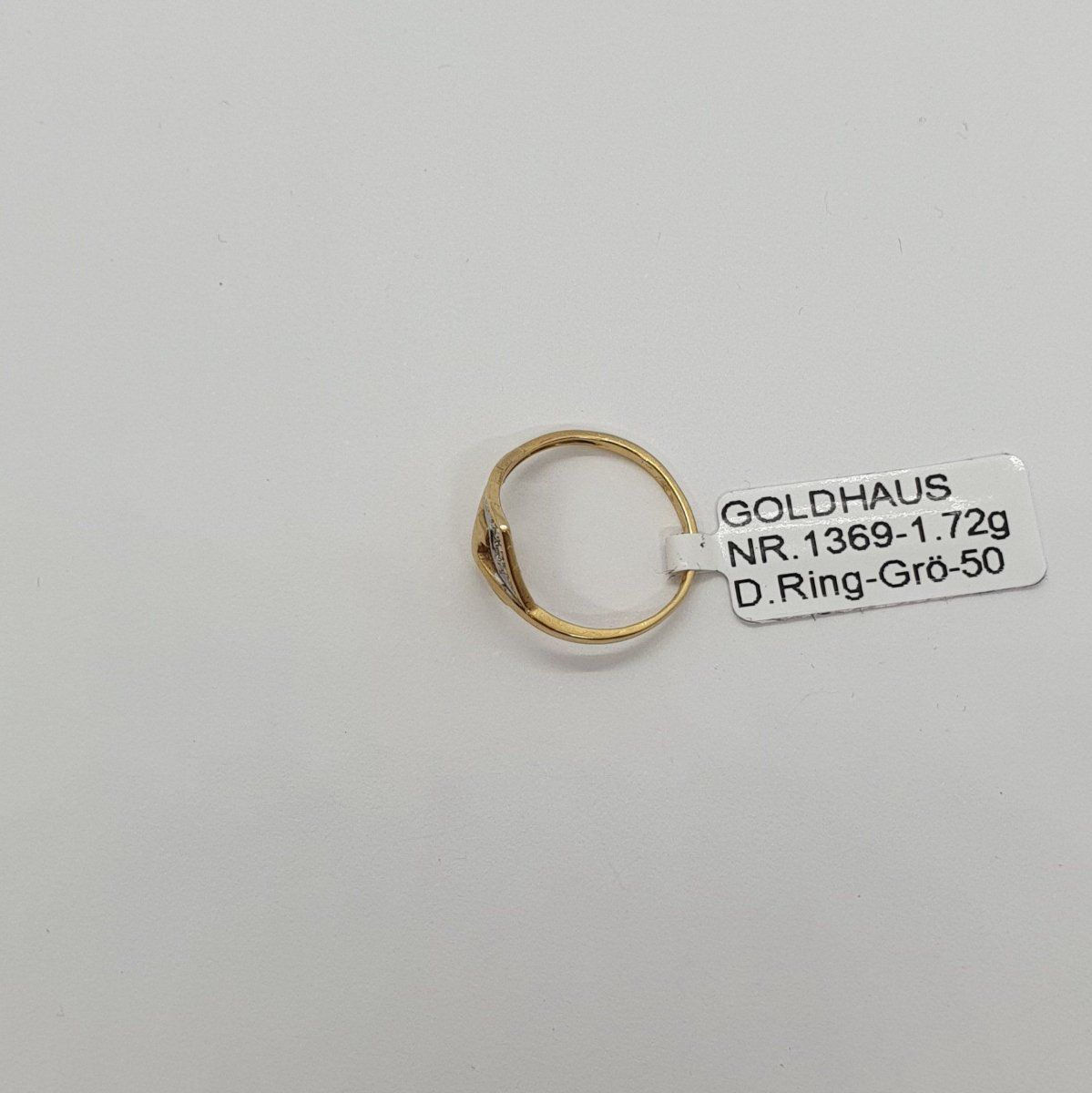 Anelli: Echt 18K Gold - Diamant Ring – Usato da Luzern venduto da Luzern-Goldhaus 2
