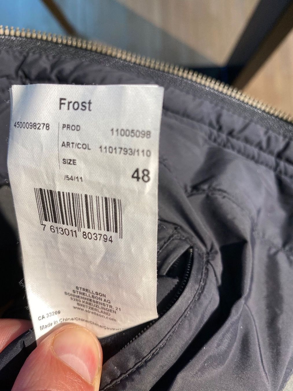 Strellson Giacche: Original Strellson Long Jacke, size 48 – Usato da Winterthur venduto da ivan12891 3