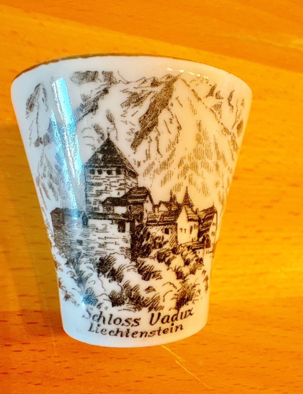 Altre Stoviglie: Vintage Eierbecher Schloss Vaduz Liechtenstein – Usato da Muttenz venduto da denise06