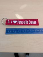Schlüsselanhänger Patrouille Suisse Fanartikel Stickerei