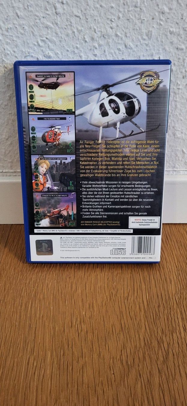Sony Giochi: PS2 - Air Ranger – Usato da Münsingen venduto da DigitaleSpielecke 1