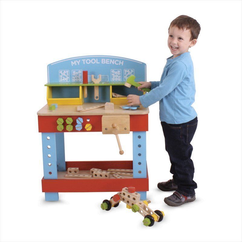 Giocattoli: Kinderwerkbank aus Holz – Nuovo e nell'imballaggio originale da Biel/Bienne venduto da Spiel-Markt 1