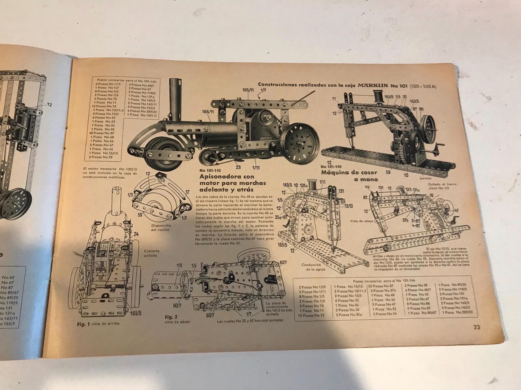 Märklin Dokumente: MÄRKLIN Katalog 50er Jahre auf Spanisch – Gebraucht aus Neunkirch von autoscooter57 3