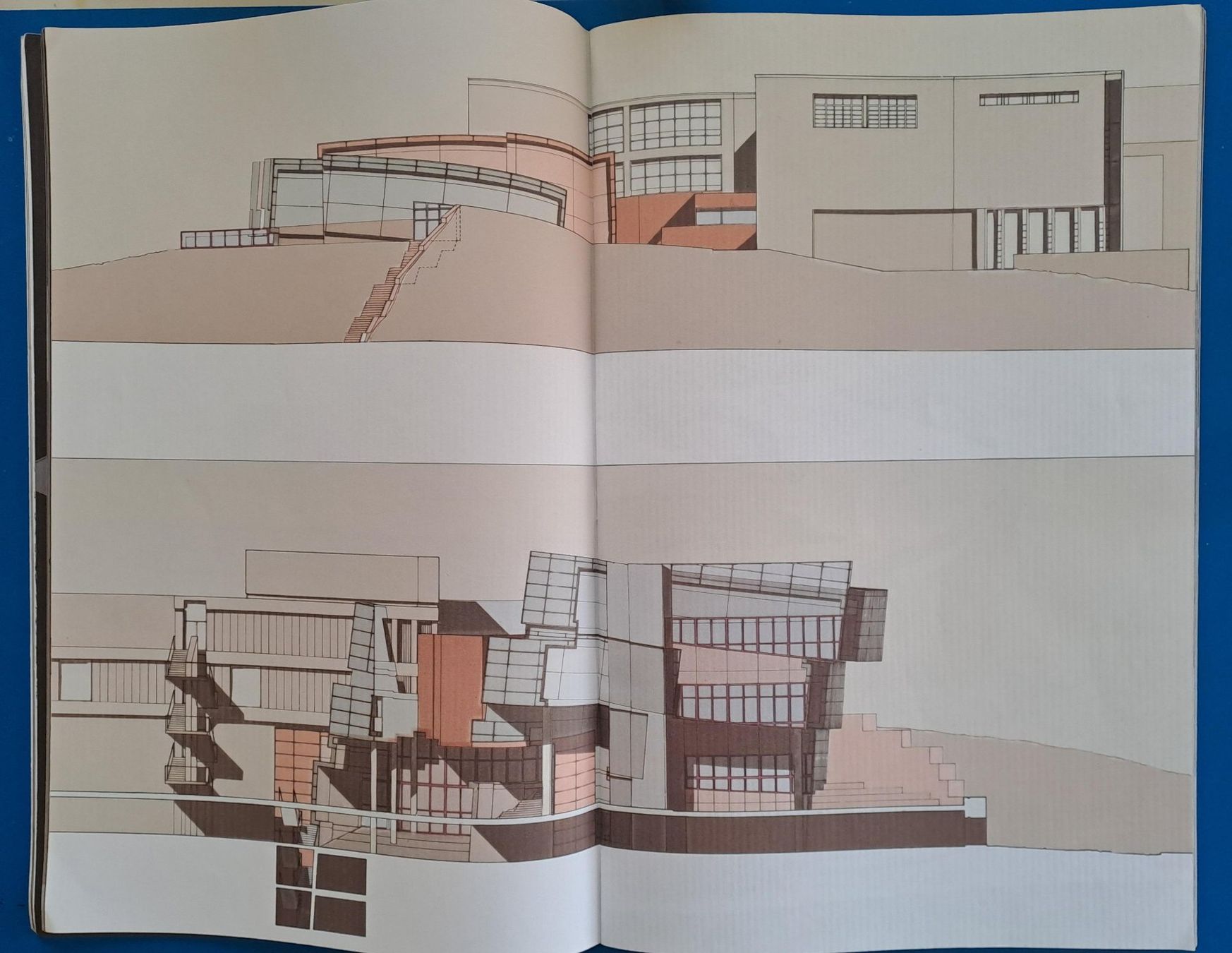 Bücher: Peter Eisenman & Frank Gehry. Biennale 91. SUMO-FORMAT! – Gebraucht aus Zürich von archiphil 5