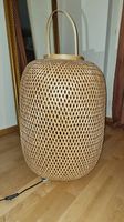 Stehlampe Rattan Korboptik guter Zustand