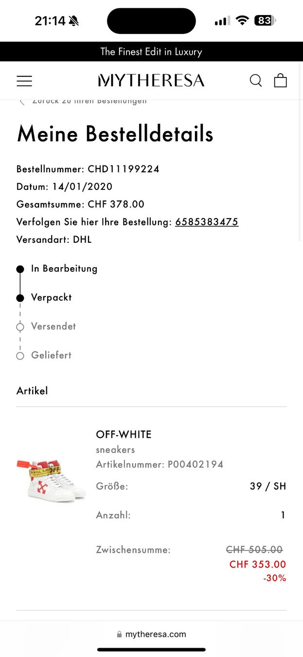 Off-White Herrenschuhe: Off White Schuhe – Gebraucht aus Wattwil von ber_8kbs 5