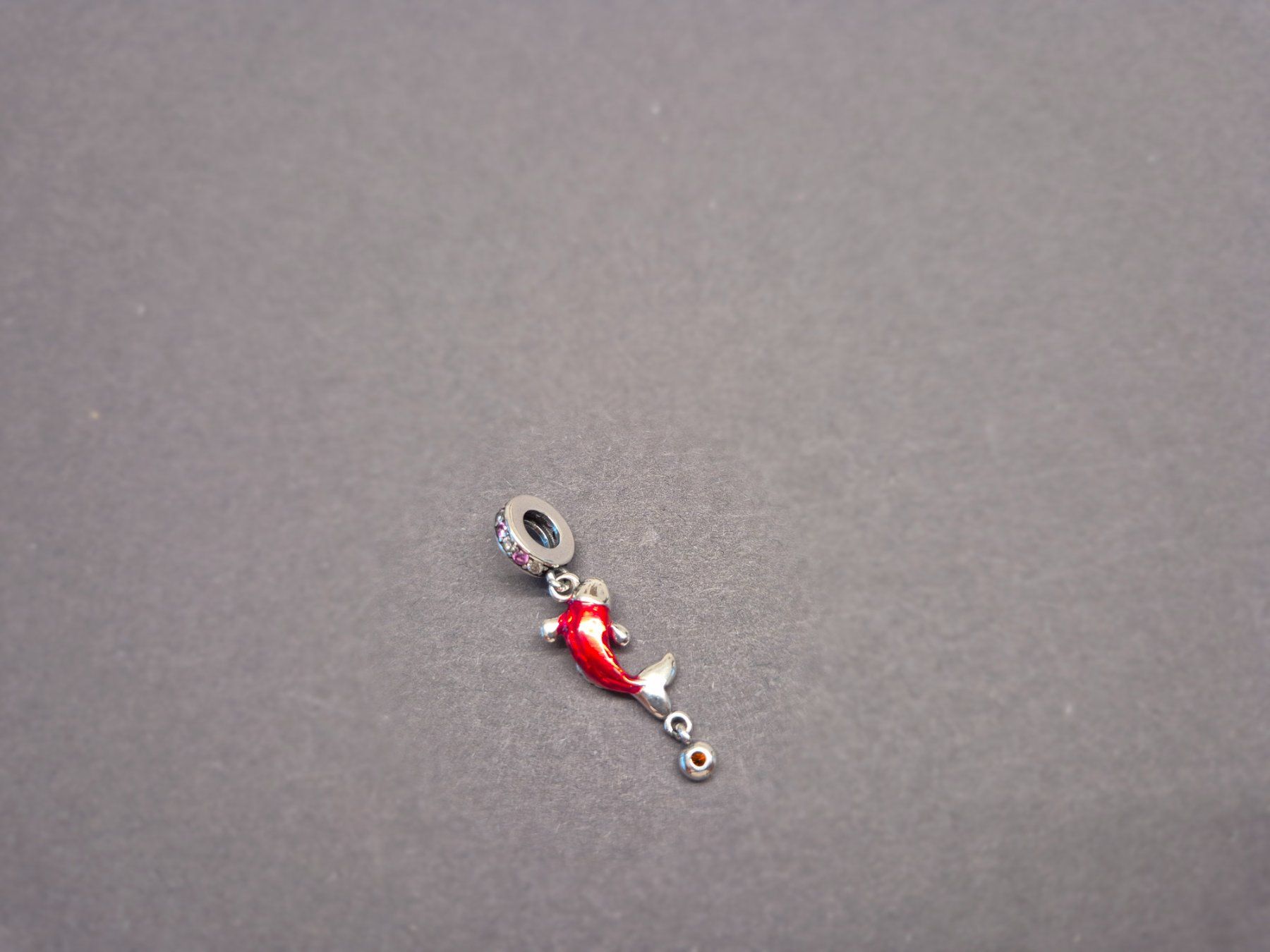 Ciondoli: Silber Charm Koi Fisch +Garantie – Nuovo (secondo la descrizione) da Rotkreuz venduto da Carbone_Bijou-Shop 3