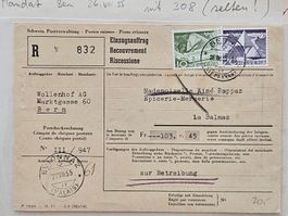 Mandat mit 308 (selten !) für nur 4.--