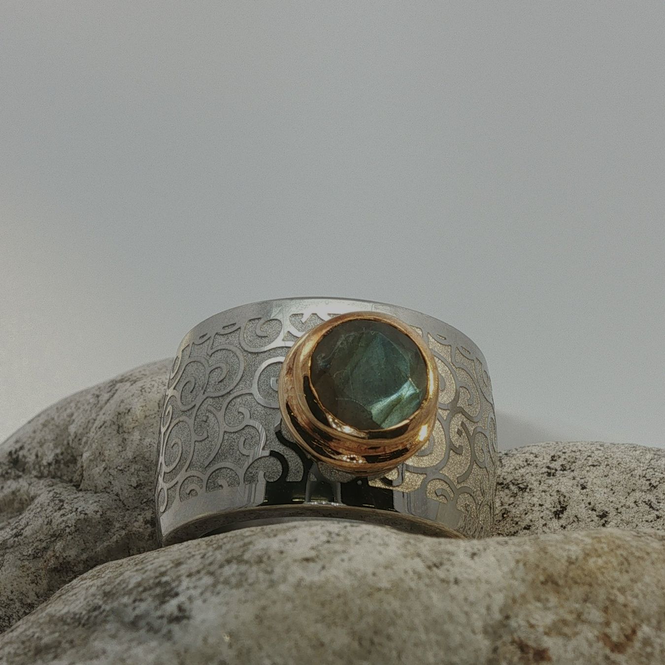 Olga Ribler Anelli: Edelstahl Statement Ring Ringgrösse 62 – Nuovo (secondo la descrizione) da Luzern venduto da Schmuckoutlet 4
