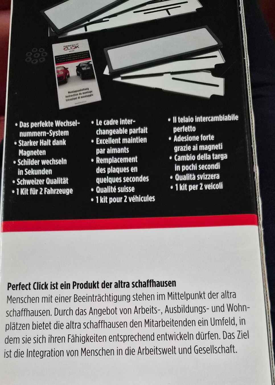 Perfect Click Accessori per altri veicoli: Perfect Click Wechselnummernsystem Neu Originalverpackt – Nuovo e nell'imballaggio originale da Dietikon venduto da Agiraffe 2