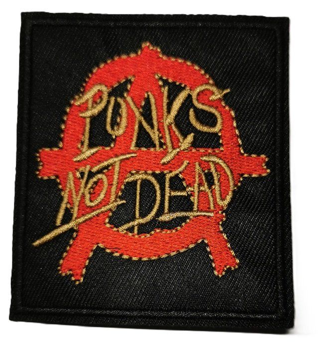 Toppe: Punks not dead - Aufnäher (neu) – Nuovo e nell'imballaggio originale da Wilen b. Wollerau venduto da morethanmusic