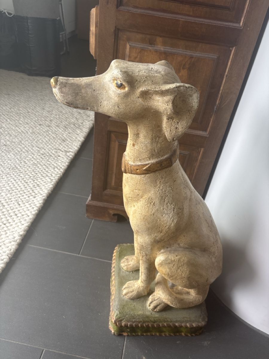 Statuette: Hunde steinfigur – Usato da Holziken venduto da kim_sh67 2
