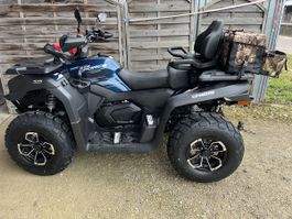 CF Moto 625 Touring mit Anhänger!