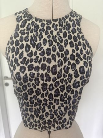 Elisabetta Franchi Top Animalprint