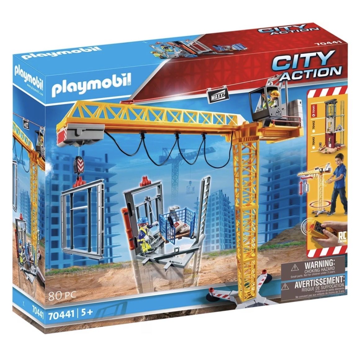 Playmobil Giocattoli: Playmobil RC Baukran 70441 – Usato da Muri AG venduto da Michael_Kueng