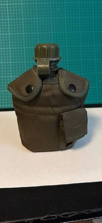 Feldflasche Armee, Militär Outdoor Camping, Top Zustand!