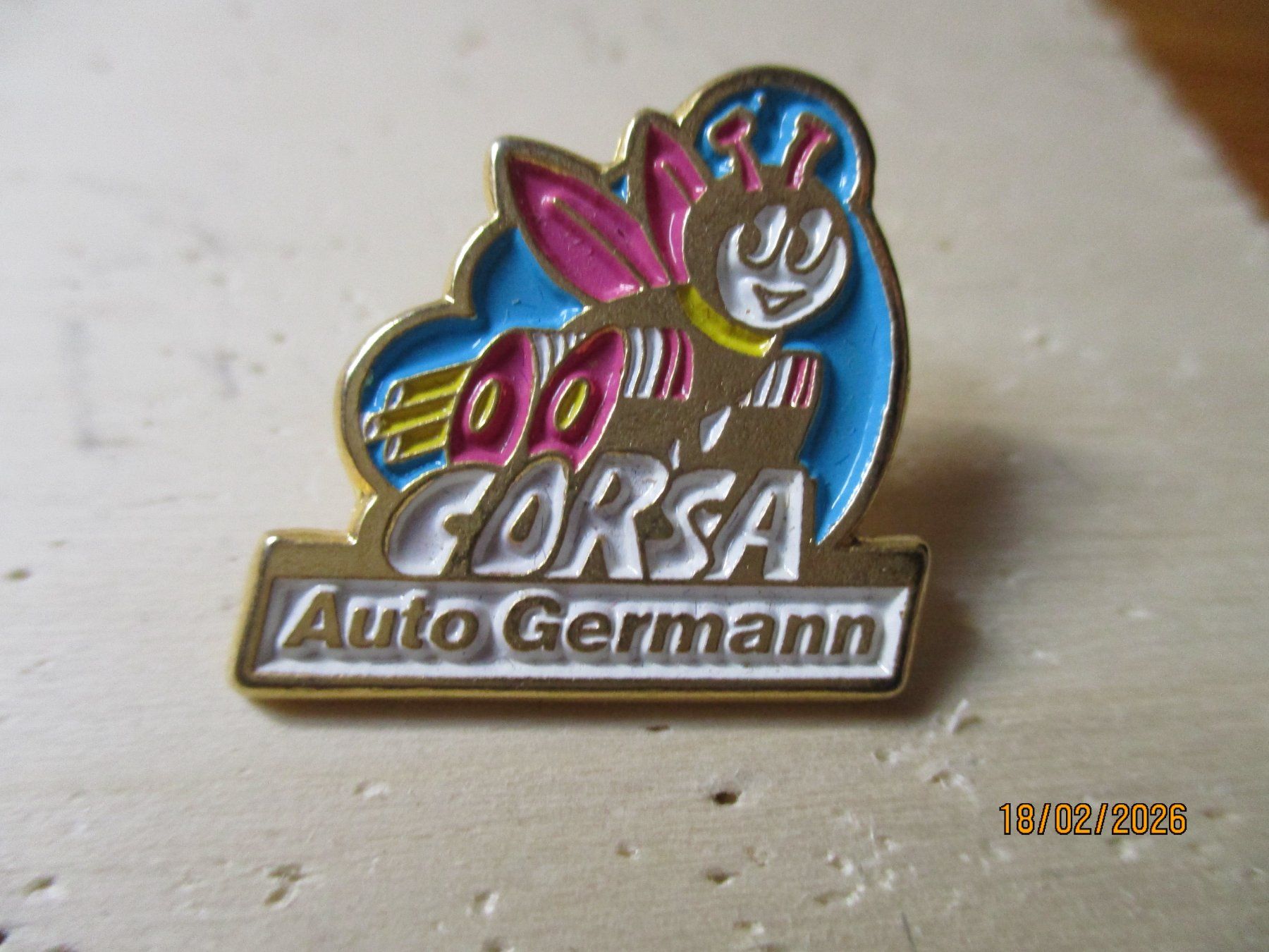 Opel Placchette & Badge: Opel Corsa Auto Germann Pin – Nuovo (secondo la descrizione) da Felsberg venduto da sanwill
