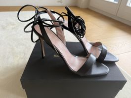 Sandales noires à talons IDentità, taille 39, état neuf