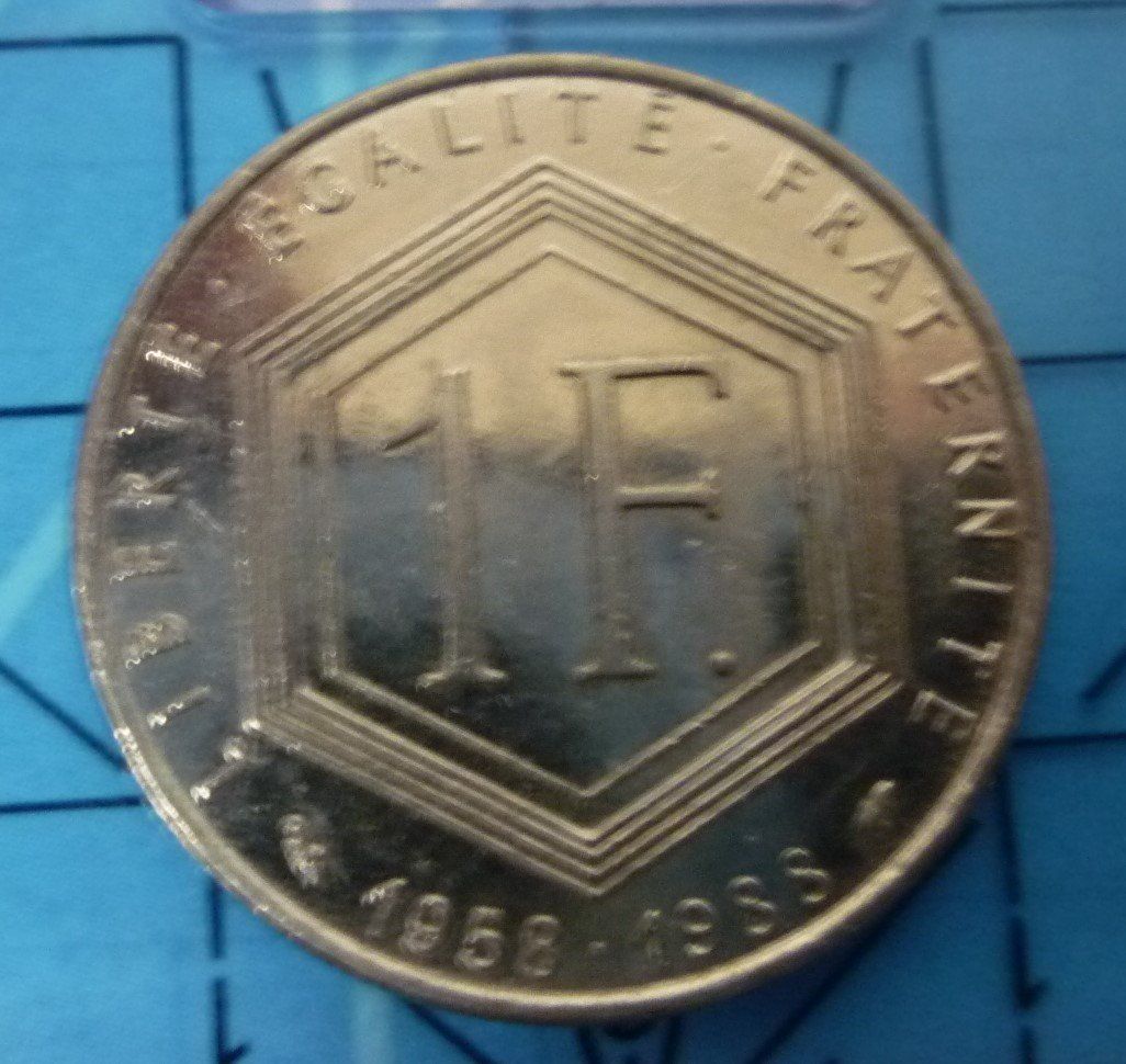 Tutti le monete: Pièces de 1 franc Charles De Gaulle – Usato da Combremont-le-Grand venduto da Toto55 1