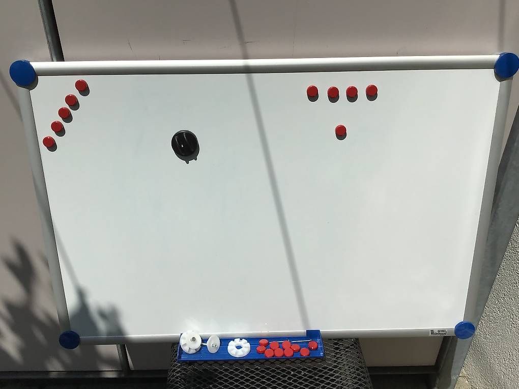 Lavagne: Magnetisches Whiteboard 91 x 61 cm "Hebel 2000" – Usato da Küsnacht ZH venduto da Asailor 2