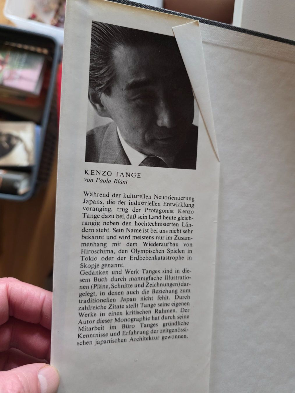 Libri: Kenzo Tange - Gestalter unserer Zeit - 1969 – Usato da Walterswil BE venduto da Lonitti 3