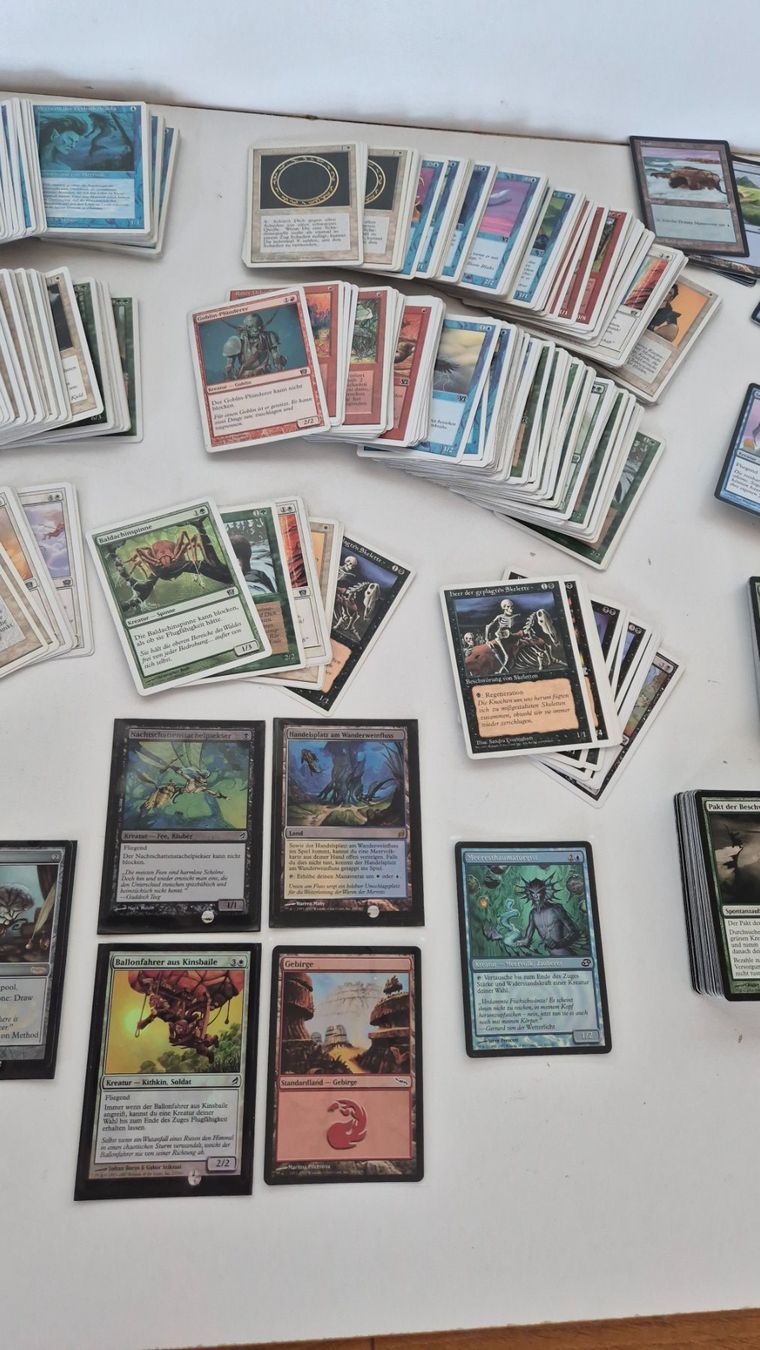 Magic The Gathering Cartes à collectionner: Magic the Gathering 800+ Karten Sammlung DE - 1999 - 2010s – D'occasion à Bassersdorf par retrolab 3
