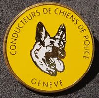 W738 Pin Hund Polizei Conducteurs de Chiens de Police Genéve