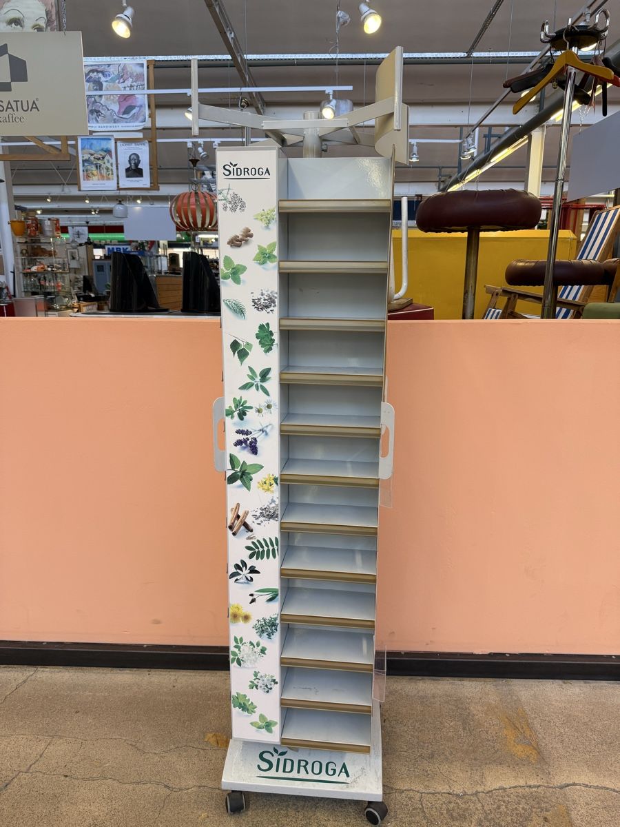 Scaffali: Etager Karusell Regal Mobil – Usato da Fulenbach venduto da Annie.s_Mid_Century 4